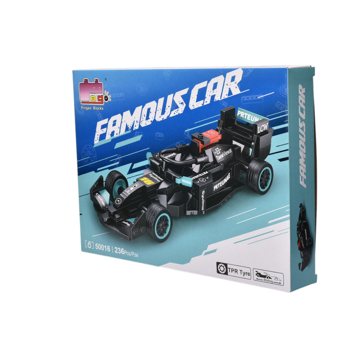 bloques fichas plastica armable carro dim:32x4x23