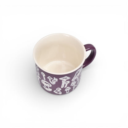 MUG POCILLO CERAMICA CON ESTAMPADO 320ML DIM: 9X9X8