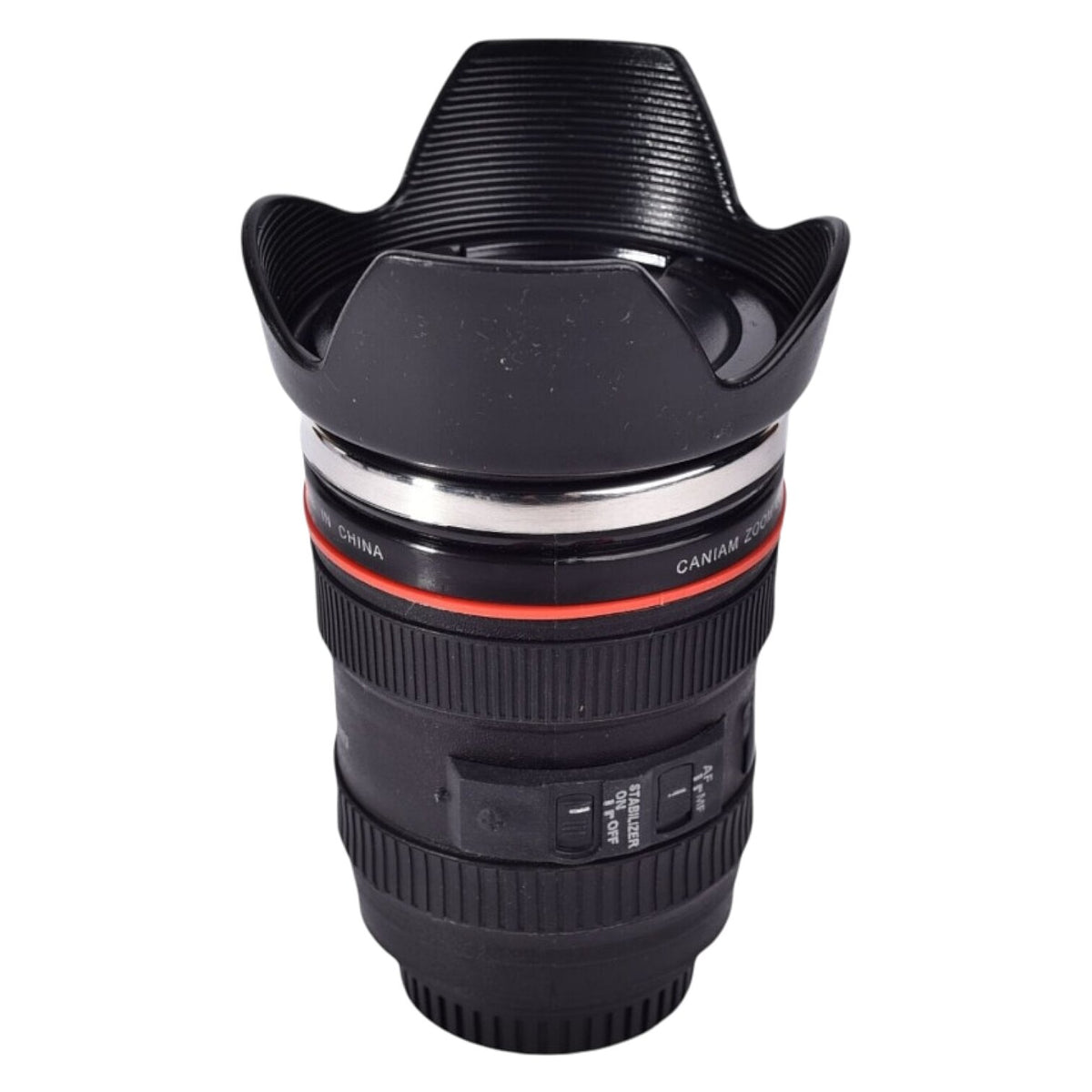 termo lente camara dim:10*16.5cm regalos mug vaso