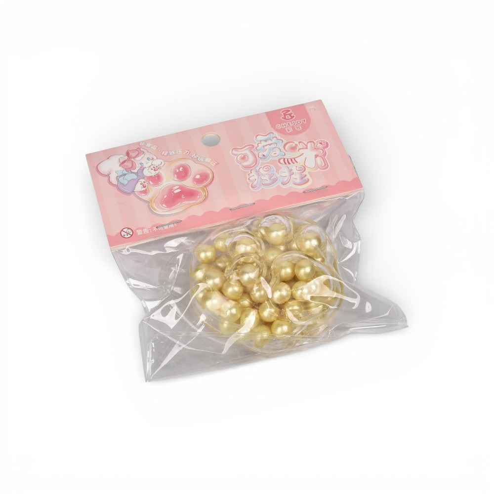squishy anti estrés forma huella perro elastico caucho dim:6x5x3
