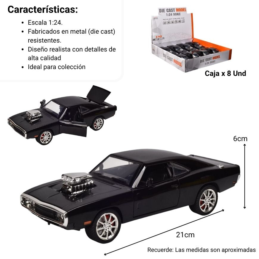 carro coleccionable metalico dim:21 x 7.8 x 6 cm