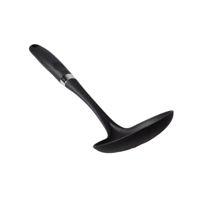 CUCHARA PARA PASTA SILICONA PLASTICO UTENSILIOS COCINA NEGRO