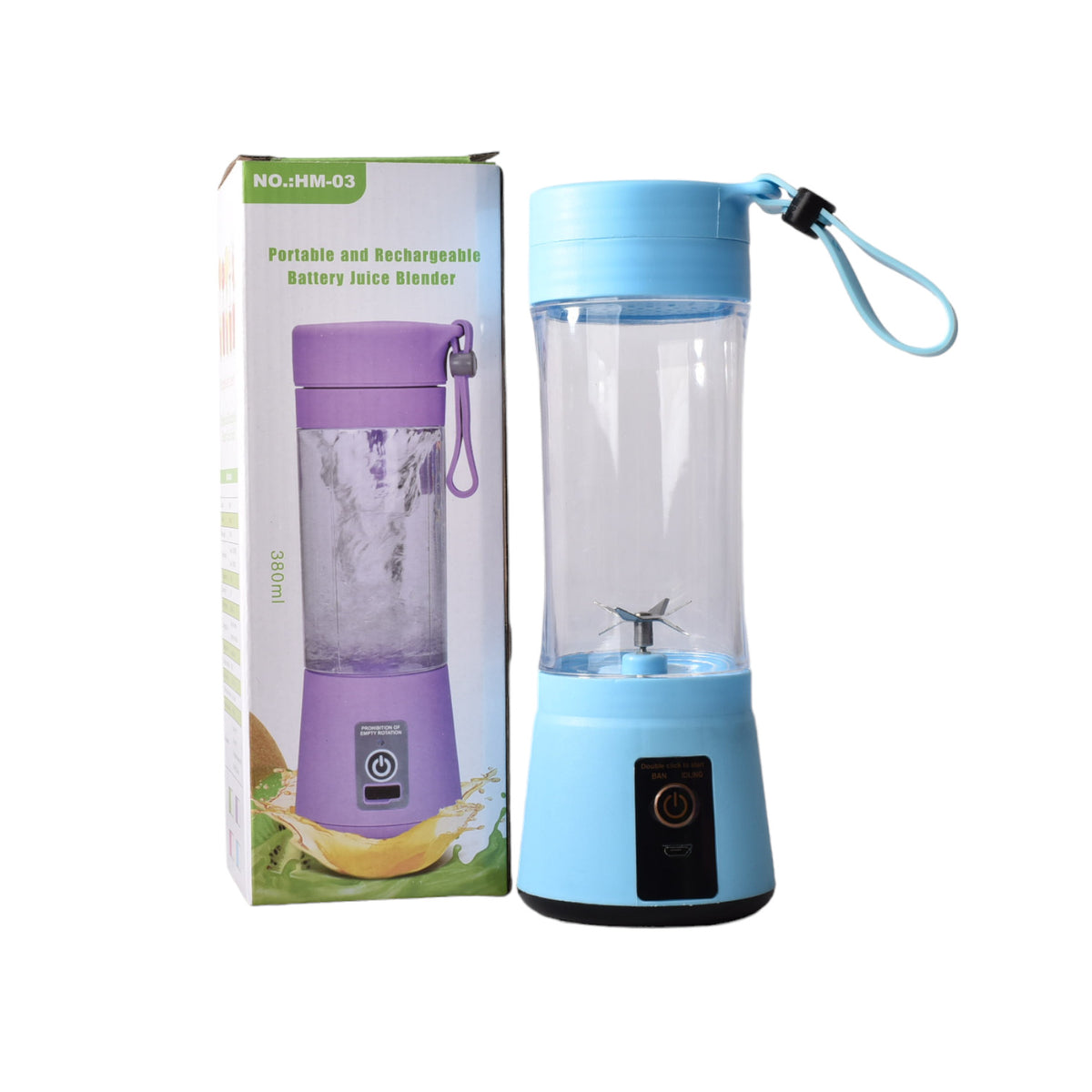 licuadora personal portable recargable plastica con cable us