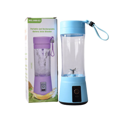 LICUADORA PERSONAL PORTABLE RECARGABLE PLASTICA CON CABLE US