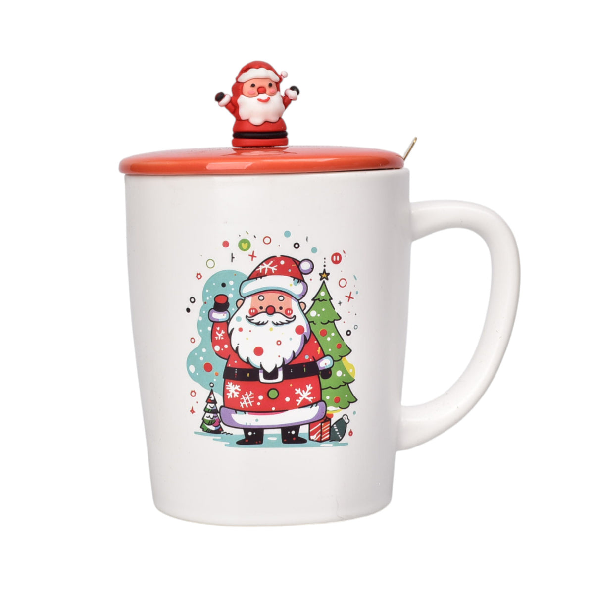 mug pocillo ceramica navidad 450ml