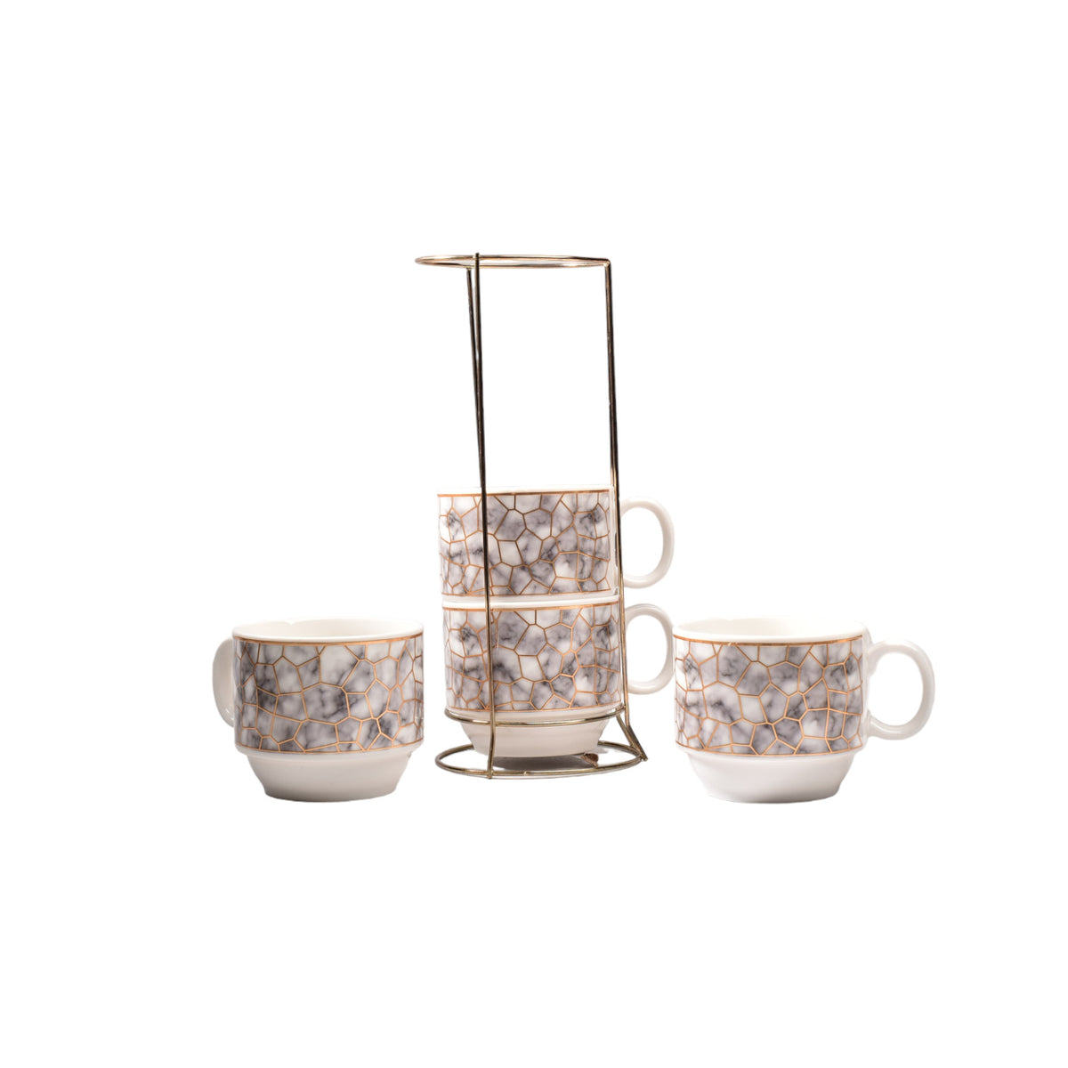 mug pocillo cermica color blanco x 4 unidades