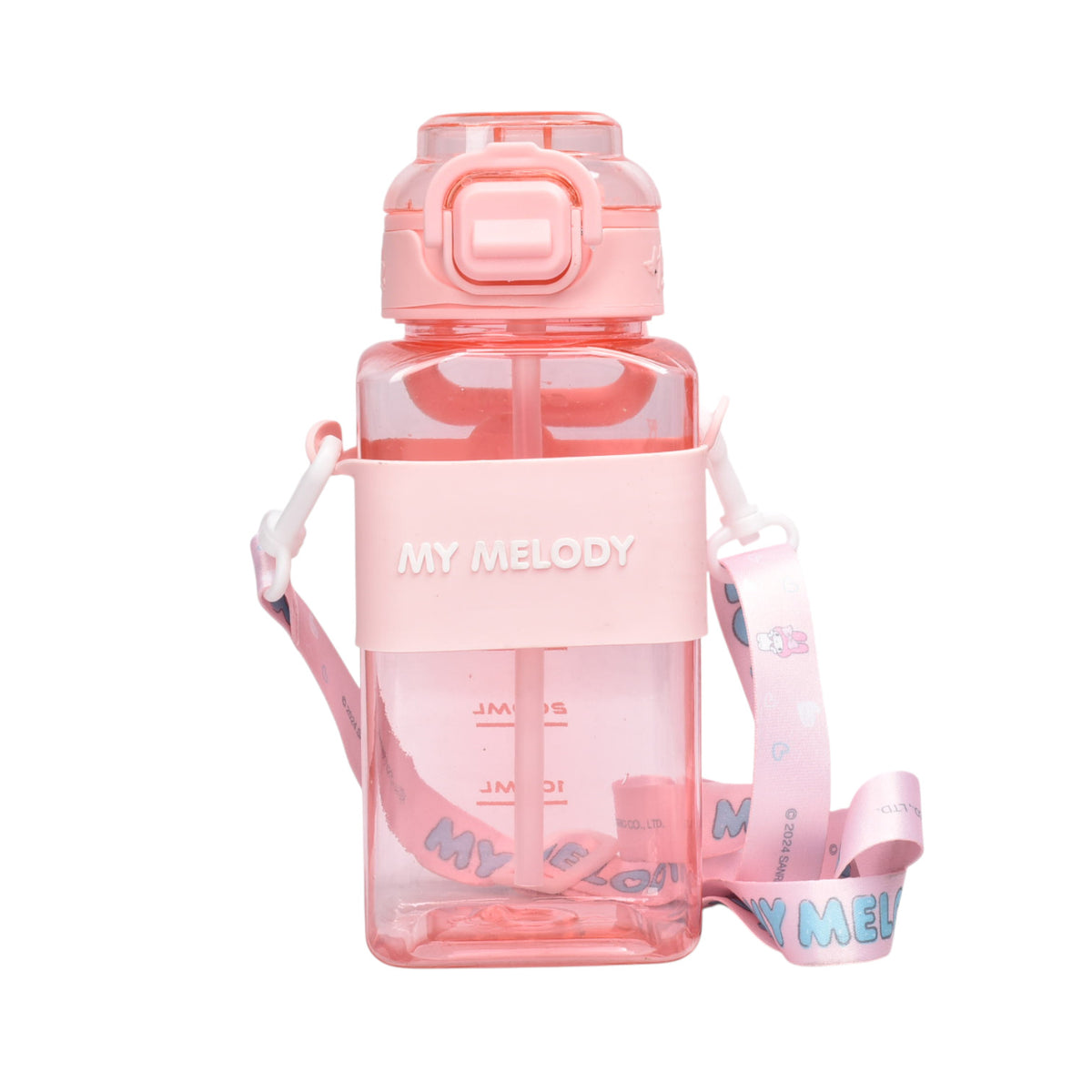 botella de agua 600ml plastica  dim:20x7