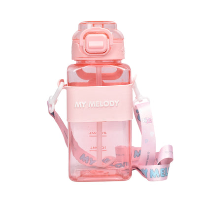 BOTELLA DE AGUA 600ML PLASTICA  DIM:20X7