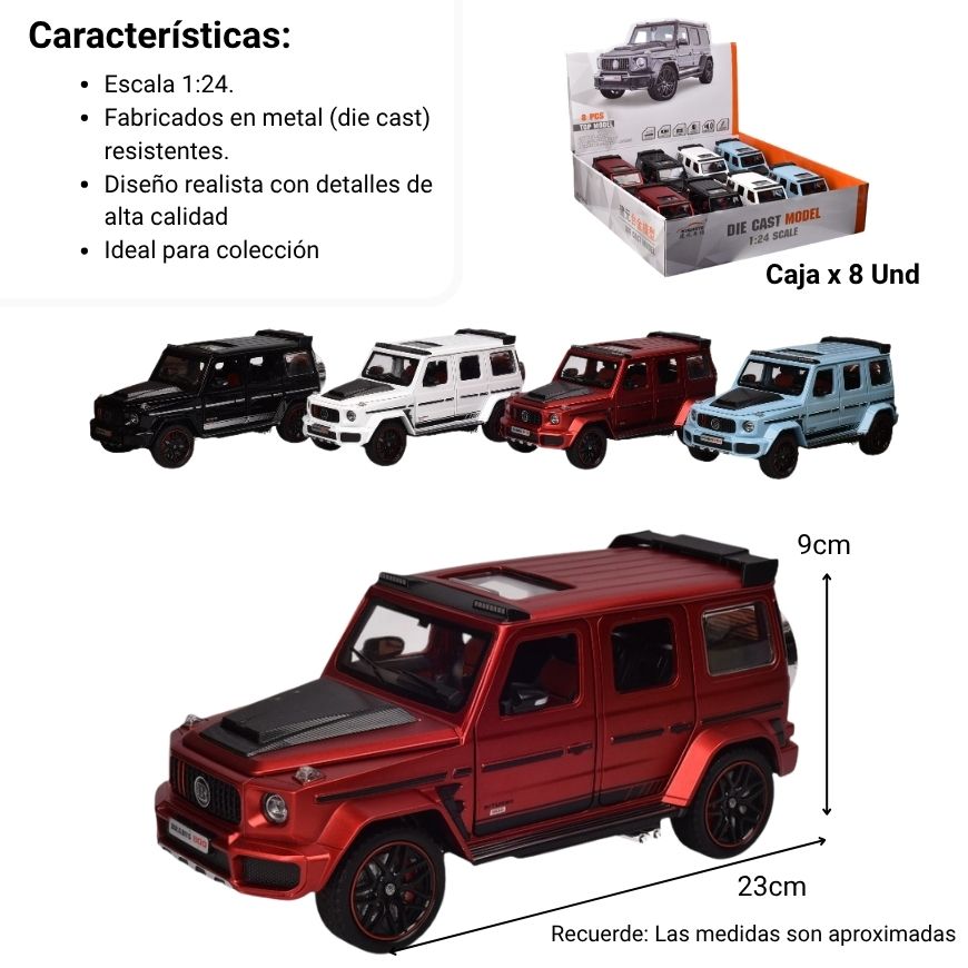 camioneta coleccionable meralica dim:22 x 10 x 9.3 cm