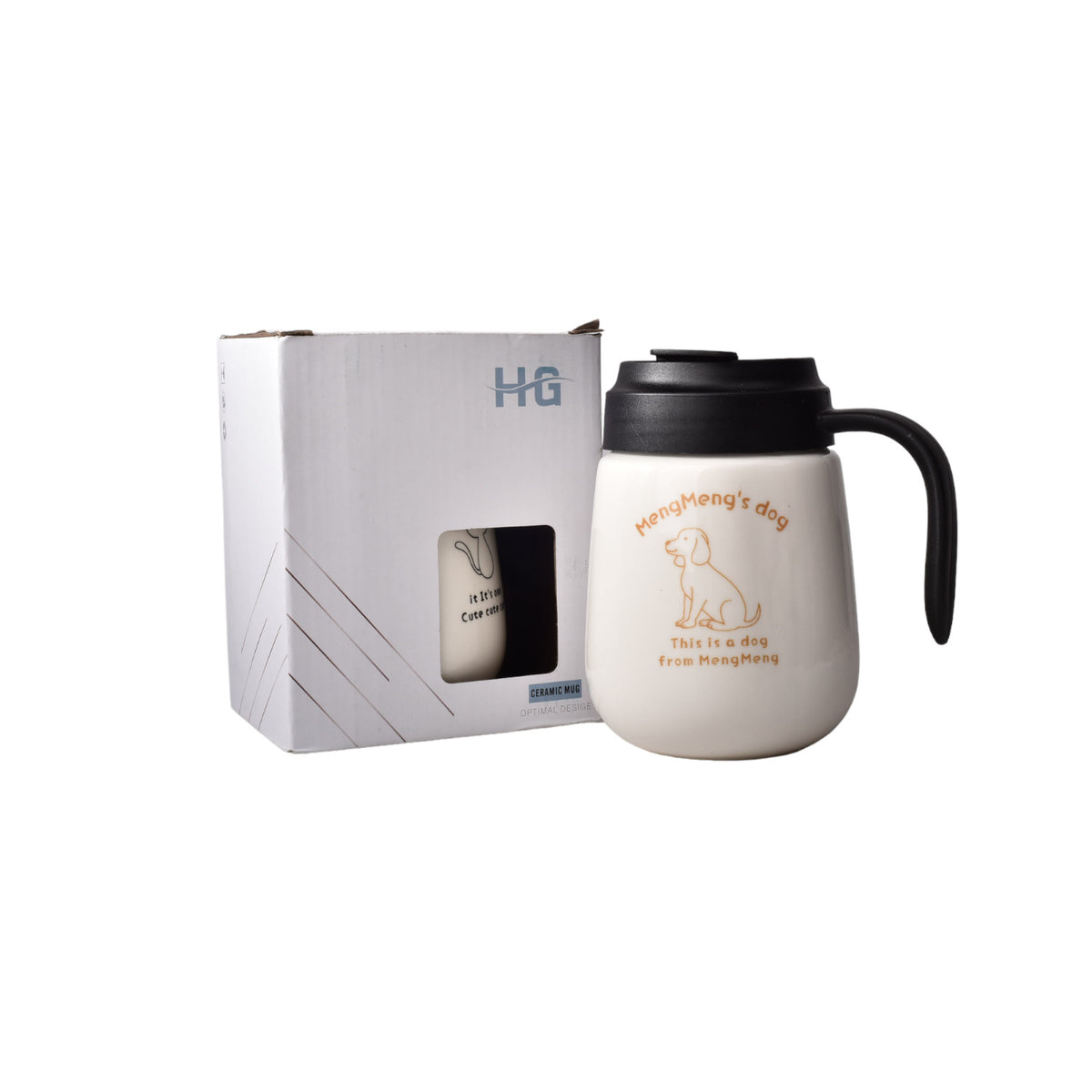 mug pocillo blanco con diferentes diseños en ceramica