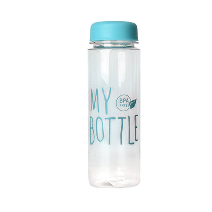 BOTELLA DE AGUA 500ML PLASTICO CON FORRO