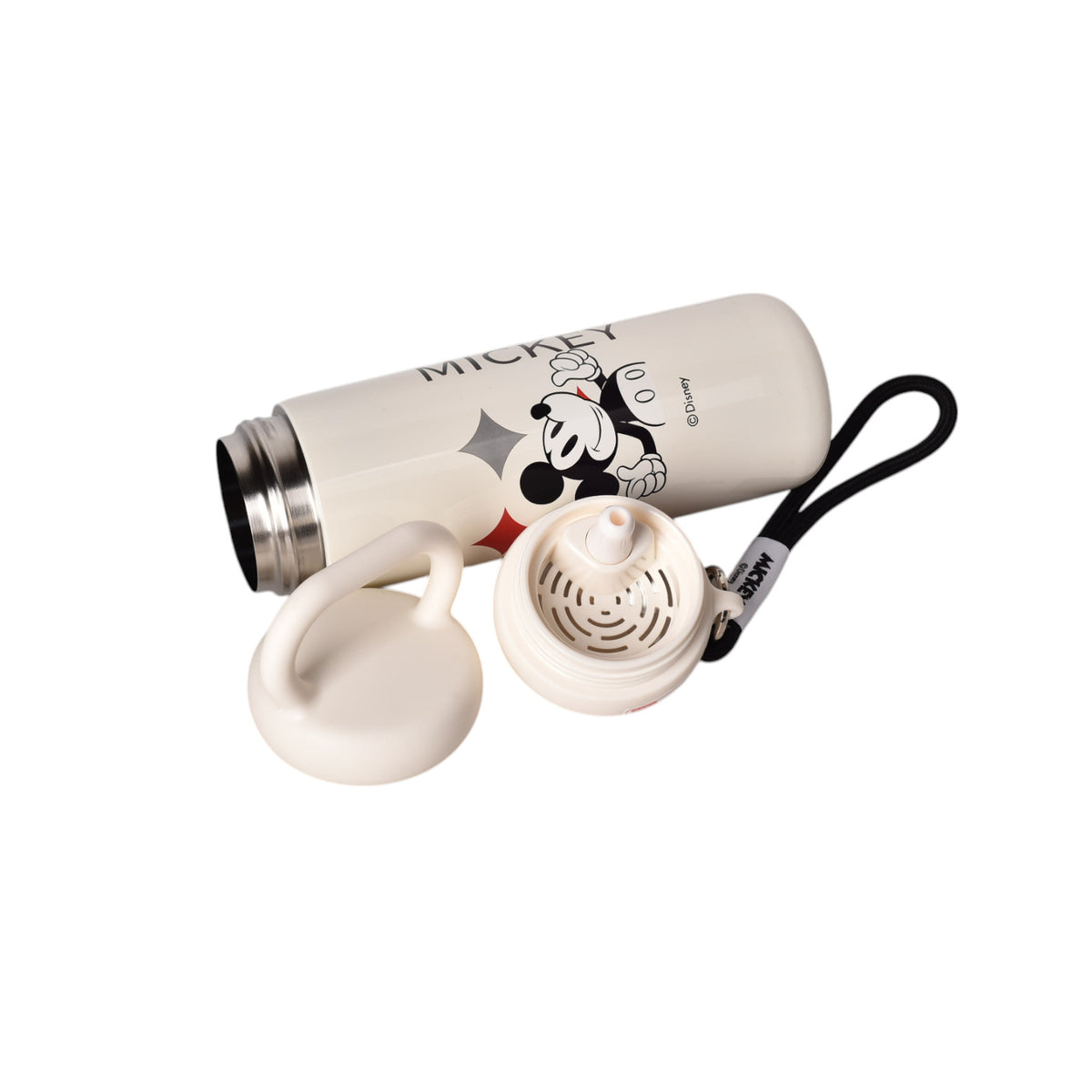 termo metalico 500ml personaje blanco