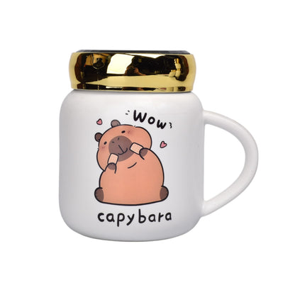 MUG POCILLO CERAMICA DISEÑOS CAPYBARA 450ML DIM:8X10