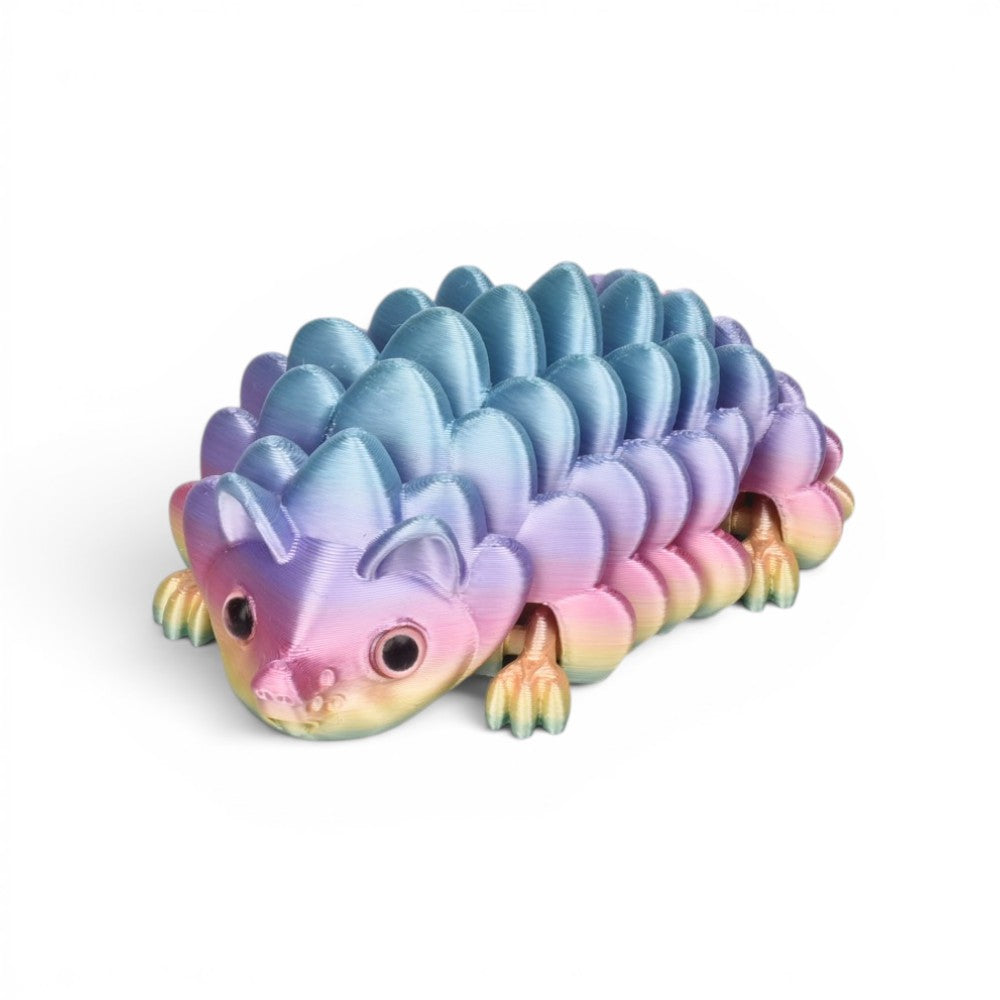 juguete didactico forma erizo plastico dim8x6cm