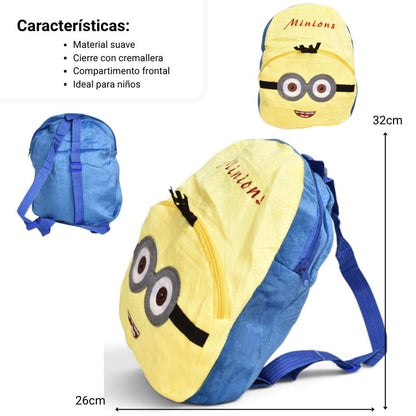 MALETA MORAL PRJ PELUCHE POLIESTER DIM:32X26CM
