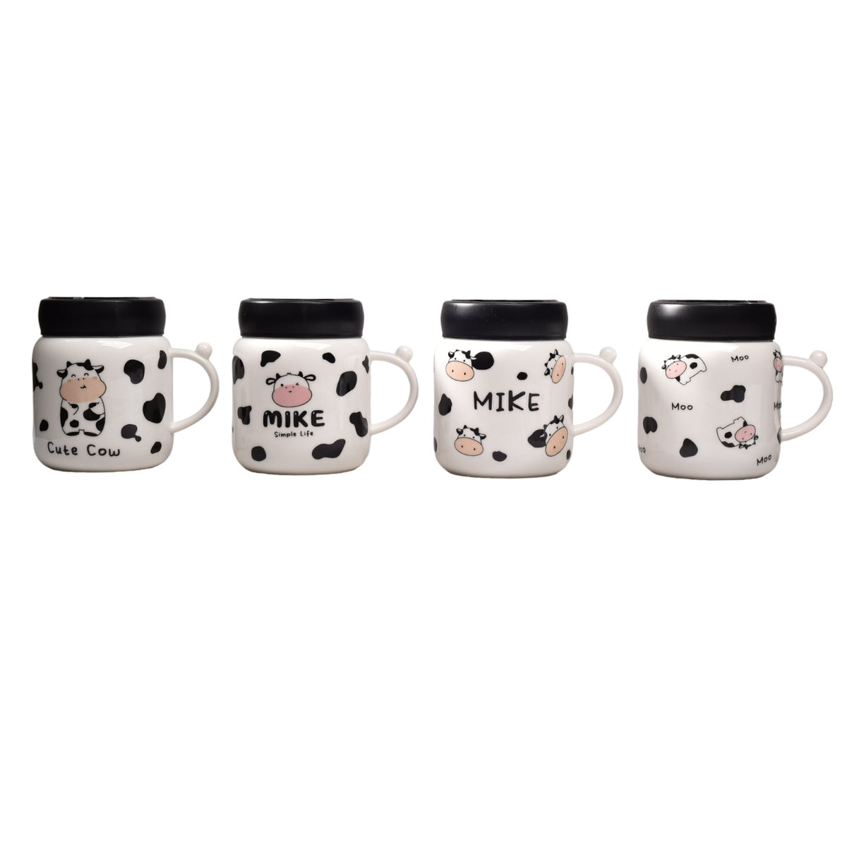 mug en ceramica pocillo de vaca dim:8x12x11cm