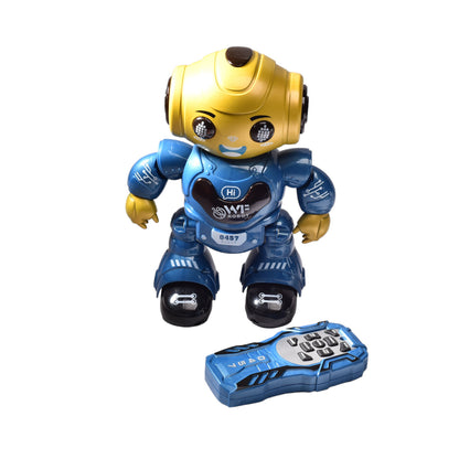 ROBOT BAILARIN LUCES SONIDO CON CONTROL (3066B)