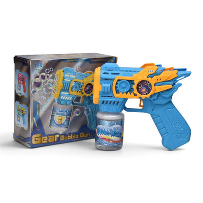 PISTOLA DE BURBUJAS DIM: 15.45*7.3*13.3cm