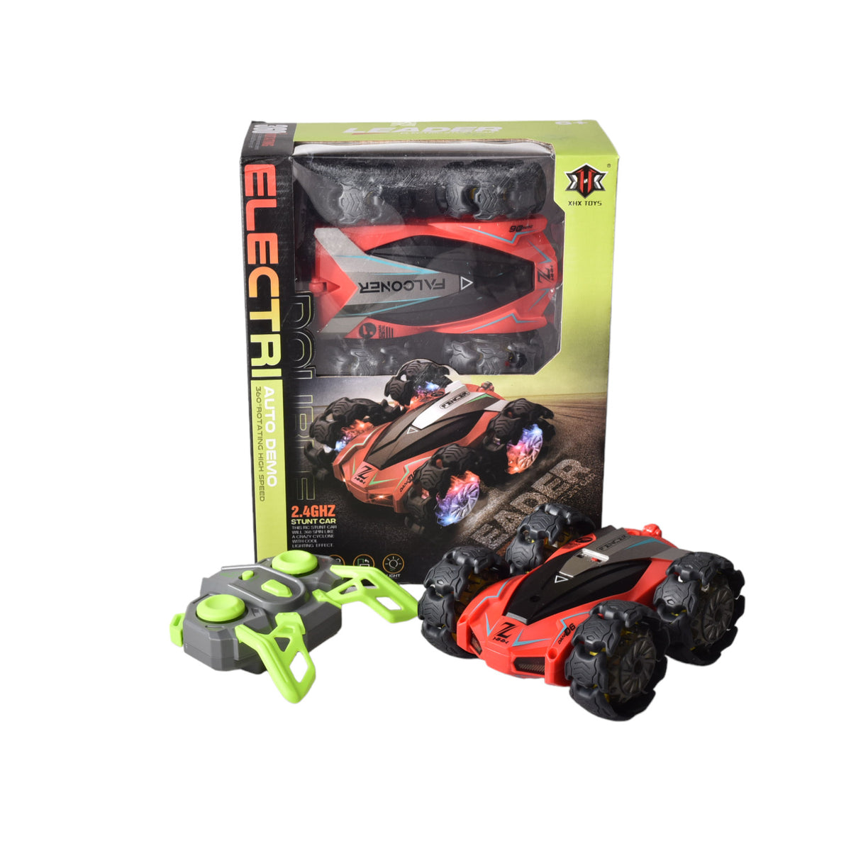 carro loco recargable control remoto dim:27x22x10