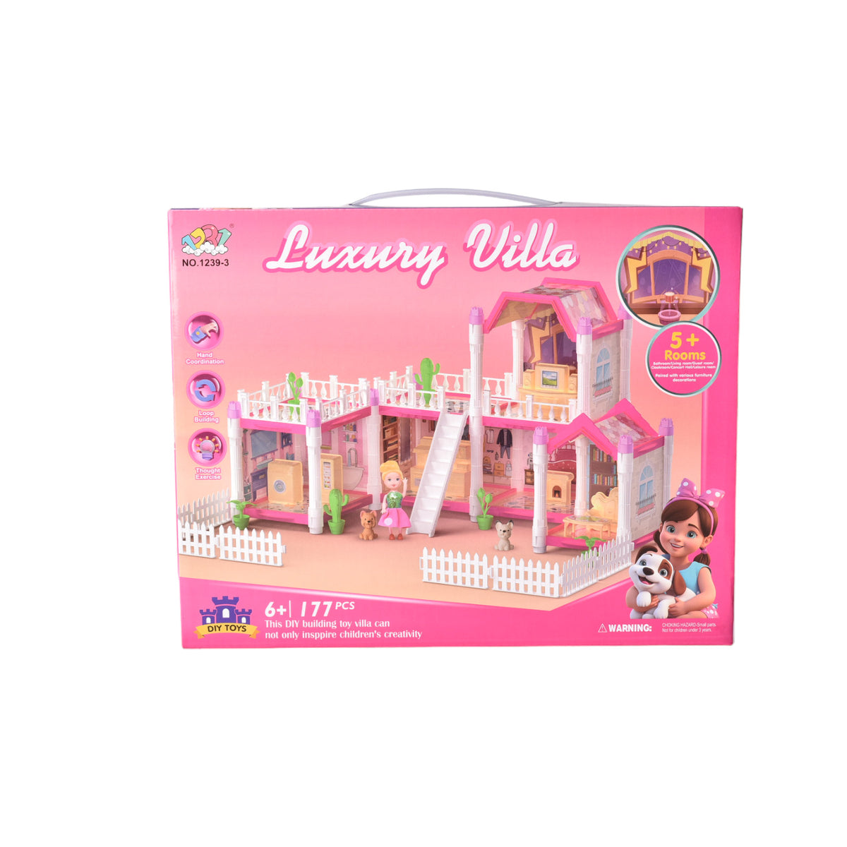 casa de muñecas juguete plastico niña armable