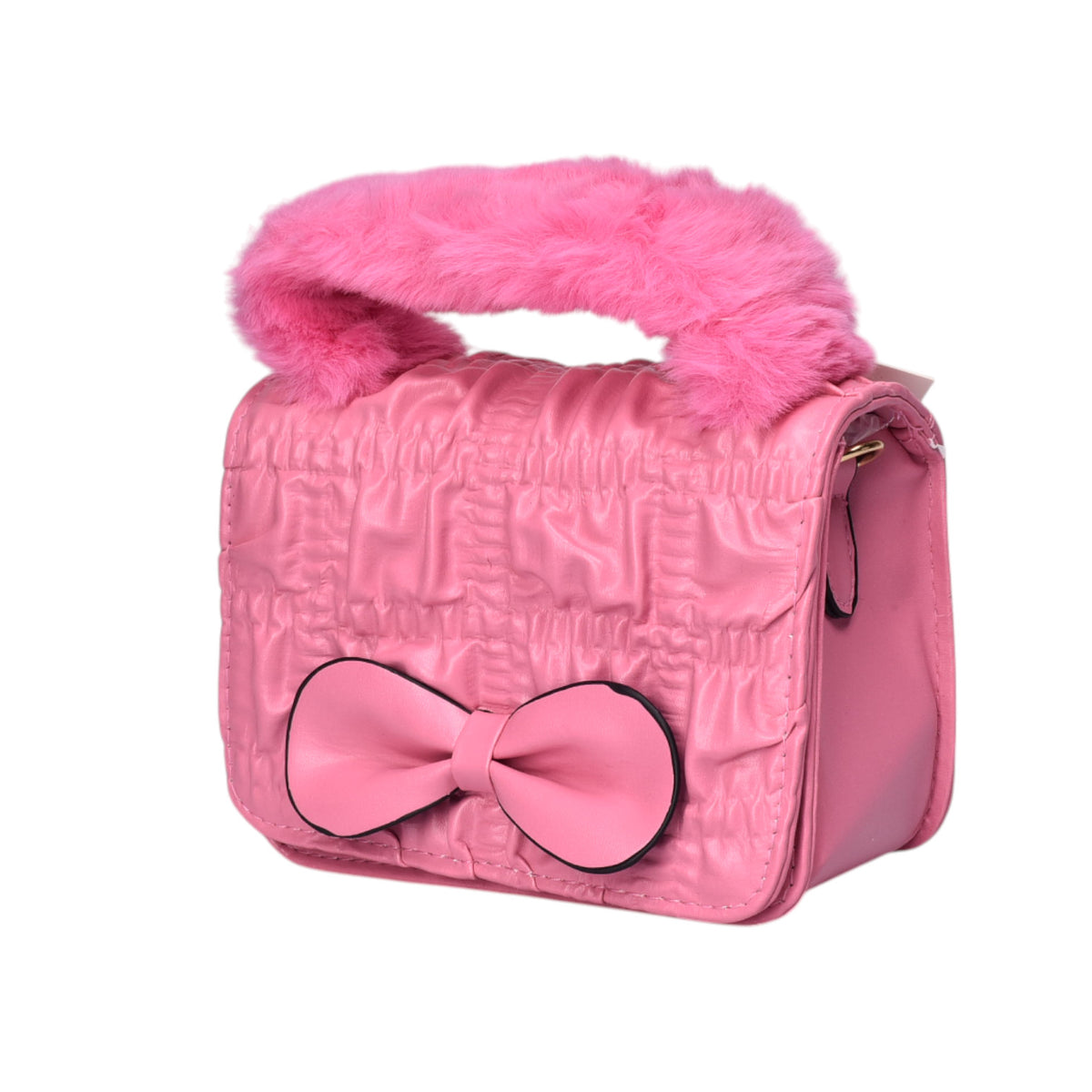 bolso cartera manos libres con correa dama sintetico dim:11x6x14