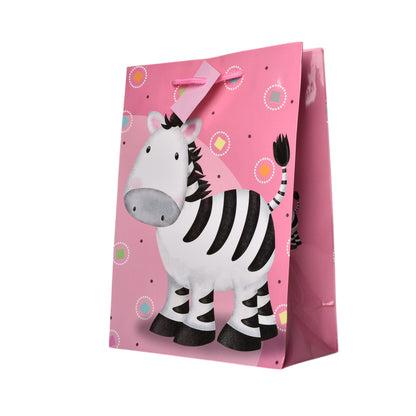 BOLSA PARA REGALO DISEÑO NIÑO NIÑA DE PAPEL DIM:18X23X9