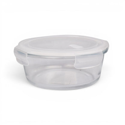PORTACOMIDA SET 3PCS VIDRIO Y PLASTICO 400,650,1000ML