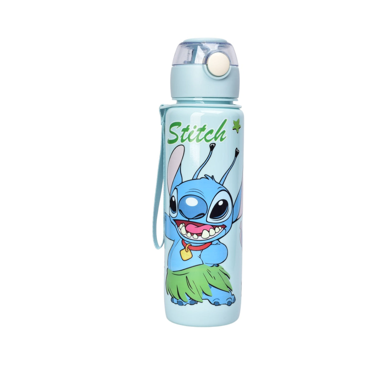 botella de agua 700ml personaje plastica dim:6x6x25