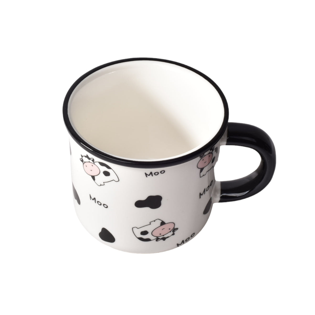mug pocillo diseño de vacas ceramica de 350ml dim:8x8x8
