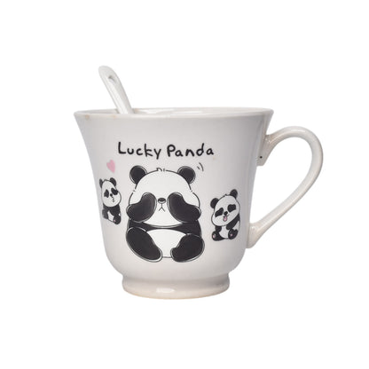 MUG POCILLO EN CERAMICA CON CUCHARA OSO 250ML DIM:8X9