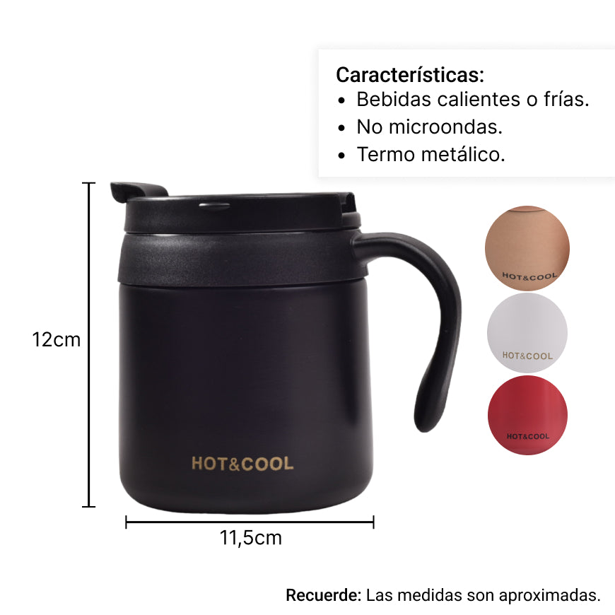 termo metalico 350ml