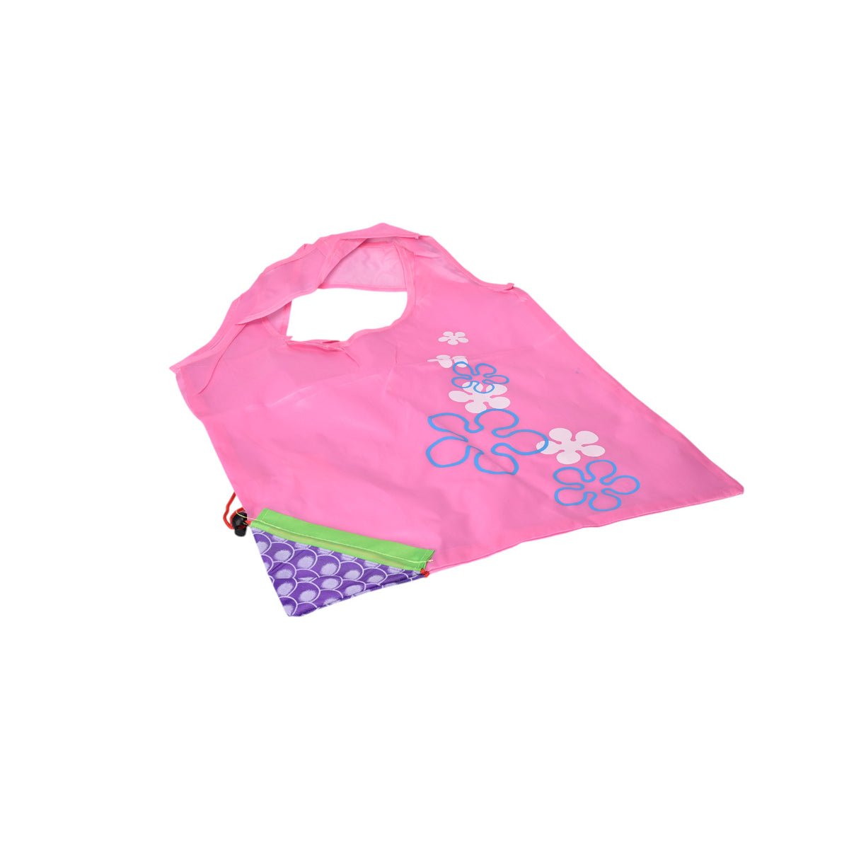 bolsa reutilizable portatil poliester para compras varios colores