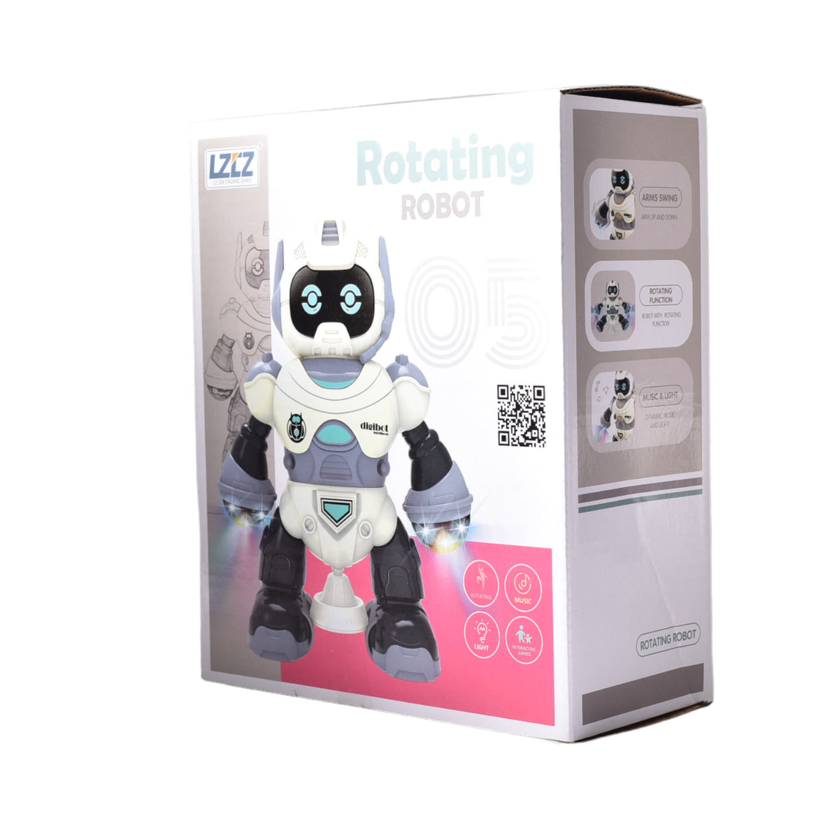 robot con luces y sonido bailarin (6678-6)