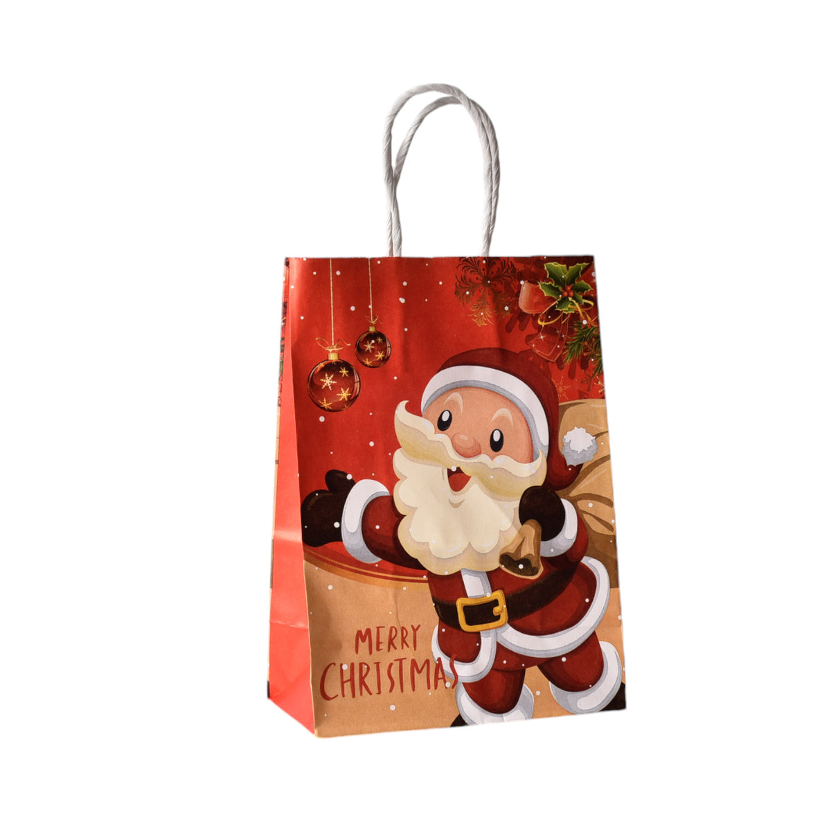 bolsa para regalo navidad mediana 27x21cm