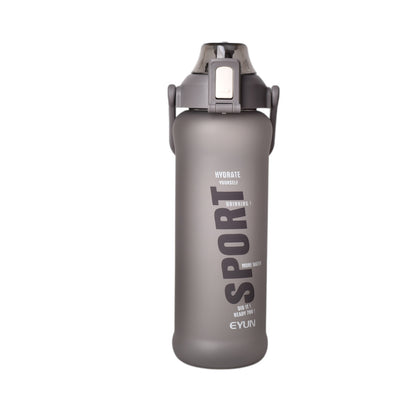 BOTELLA DE AGUA PLASTICO 1000ML DIM:27*8*8