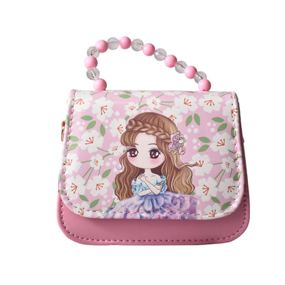 CARTERA SINTETICO PEQUEÑO PARA NIÑA  DIM:16X13CM