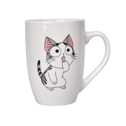 MUG POCILLO CERAMICA GRANDE 300ML DIM:8X8X13