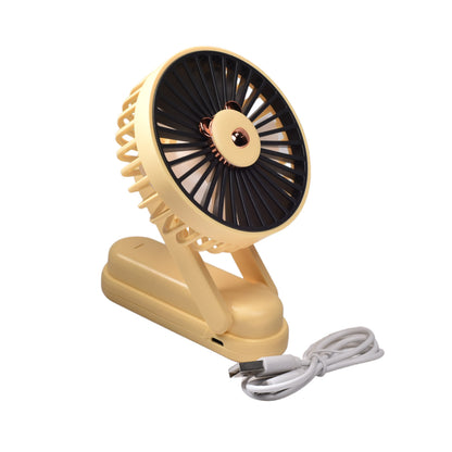 VENTILADOR PORTATIL RECARGABLE CON USB DIM:9x14x6CM