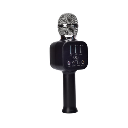 JUGUETE MICROFONO KARAOKE DE PLASTICO DIM:25X8X8