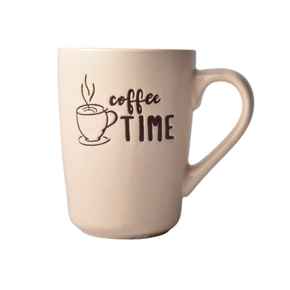 MUG POCILLO CERAMICA 400ML CON LETRAS
