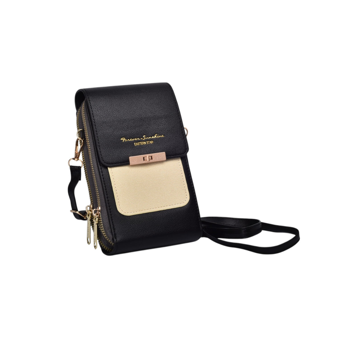 bolso billetera dama sintetico dim:20x11x5