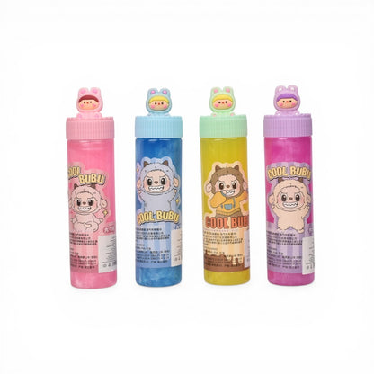 SLIME GEL MOLDEABLE  LABUBU CON ADORO EN TAPA DIM: 3X3X16