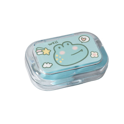 SET ALMACENAJE ESTUCHE PARA LENTES DE CONTACTO PLASTICO  COL