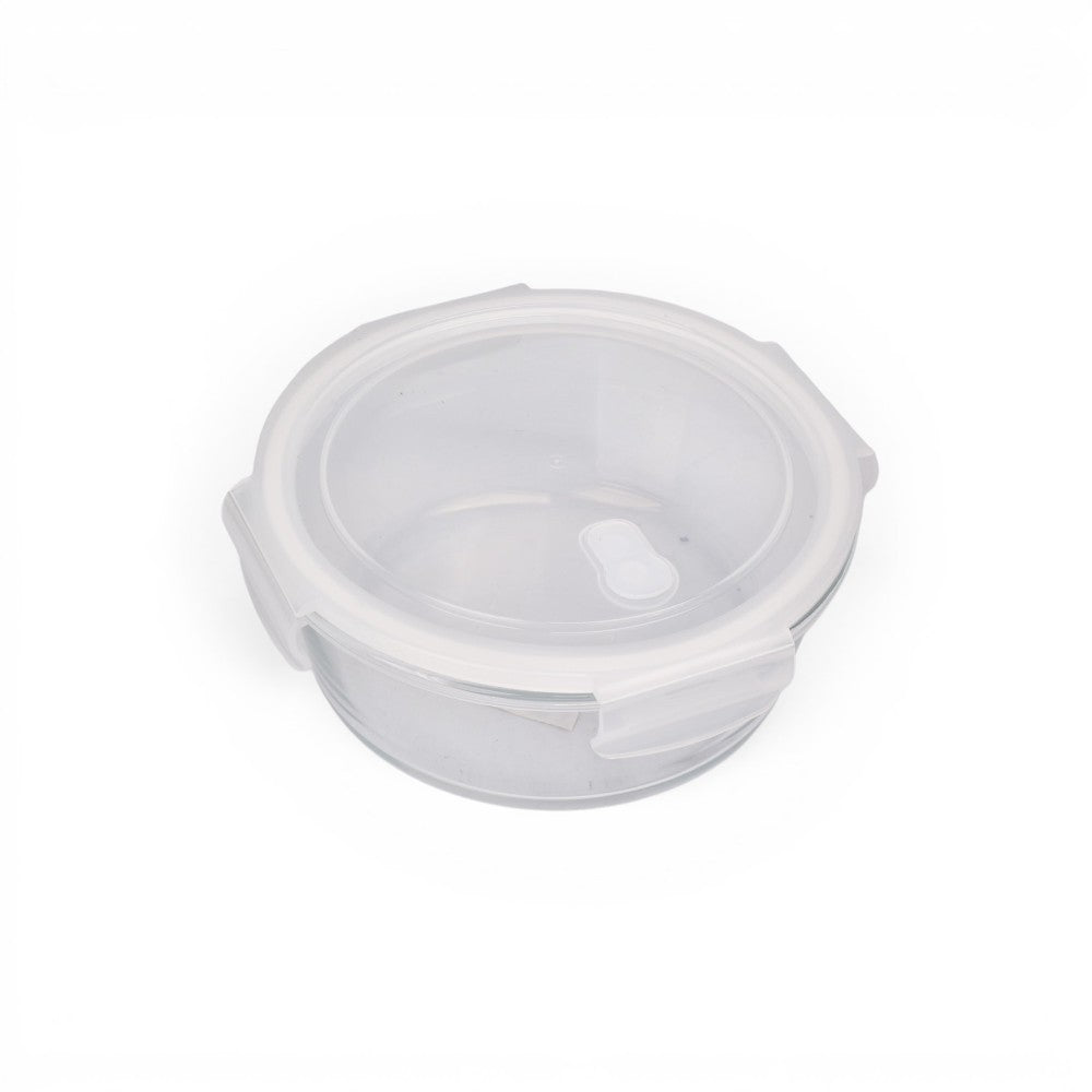 portacomida set 3pcs vidrio y plastico 400,650,1000ml