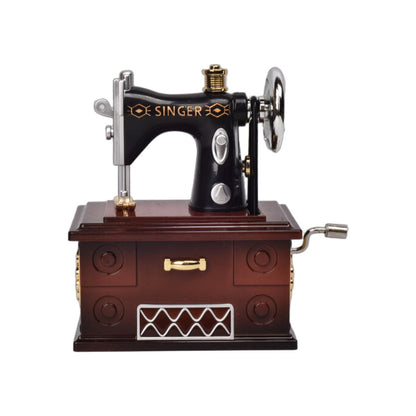 JOYERO MUSICAL MAQUINA DE COSER DIM: 9X5X11