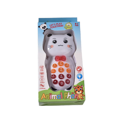 CELULAR GATO PARA NIÑOS SONIDO DIM:9X4.5X21.5CM