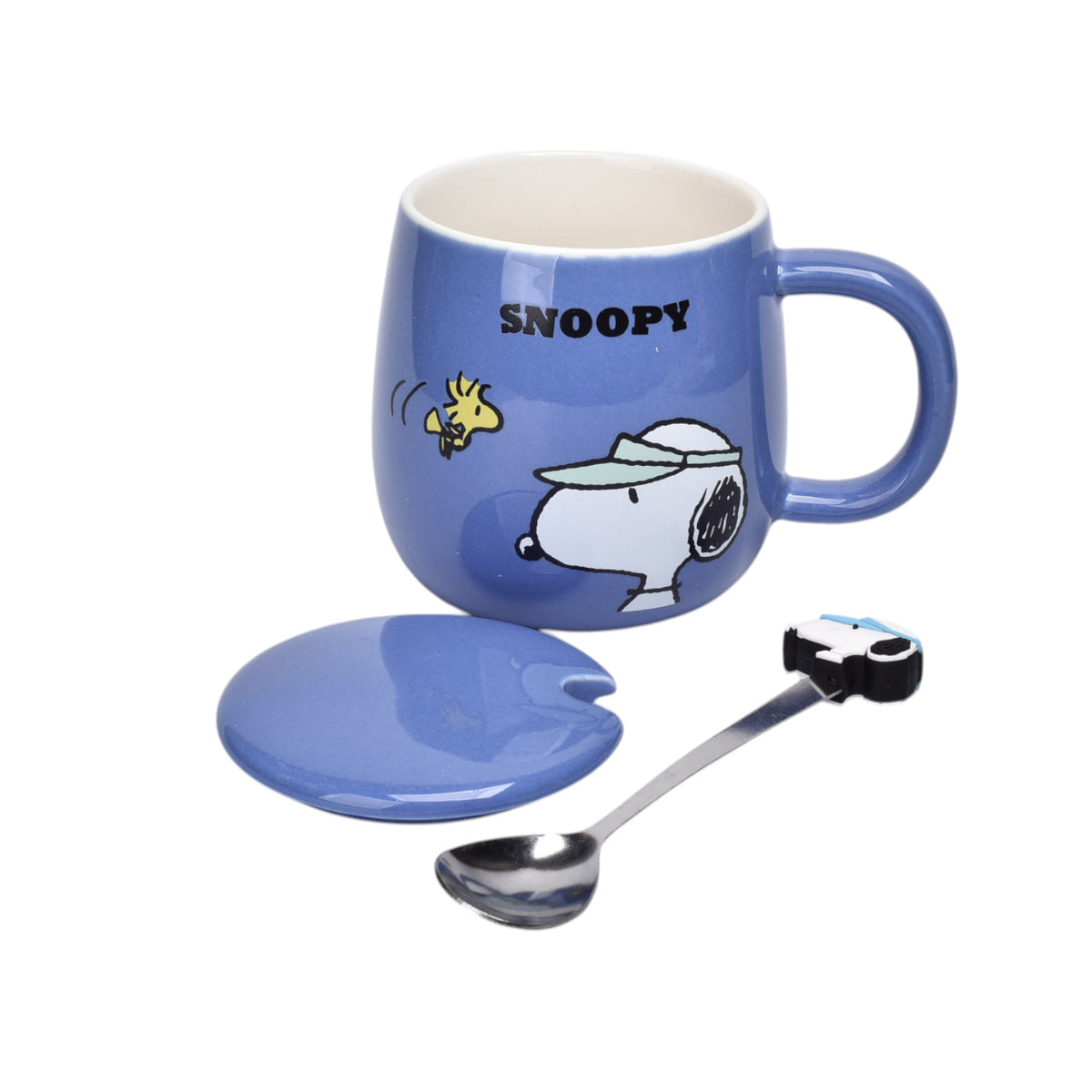 pocillo ceramica snoopy personaje 370ml dim:9x9