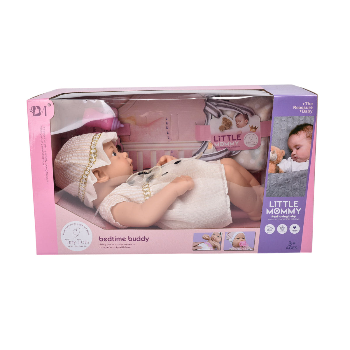 juguete bebe muñeca de caucho realista con accesorios dim:38x19x22