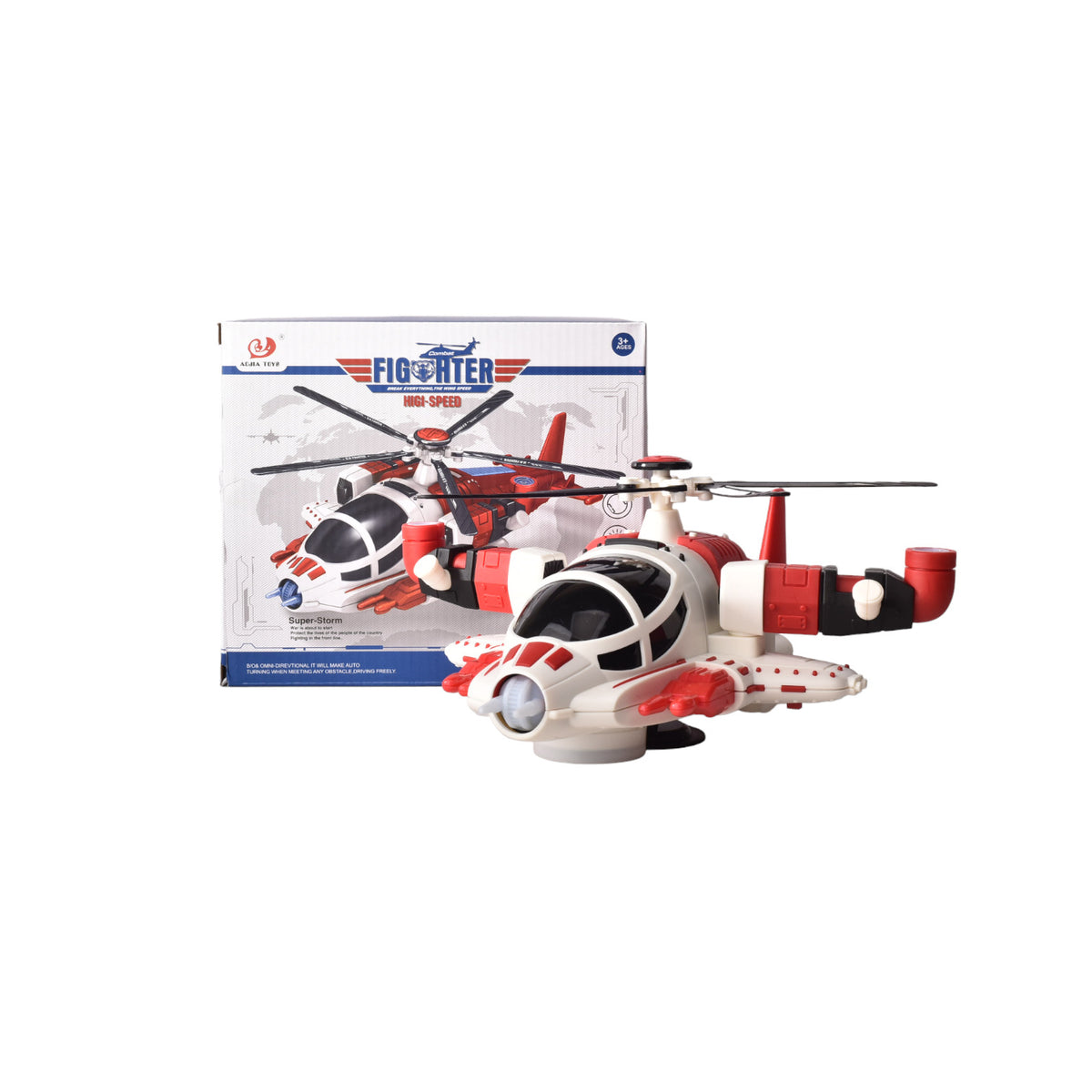 avion helicoptero para niños con movimiento luces y sonido