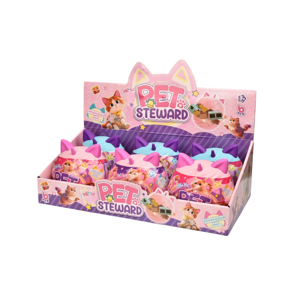 juguete plastico pet steward dim: 12*12*9.5cm
